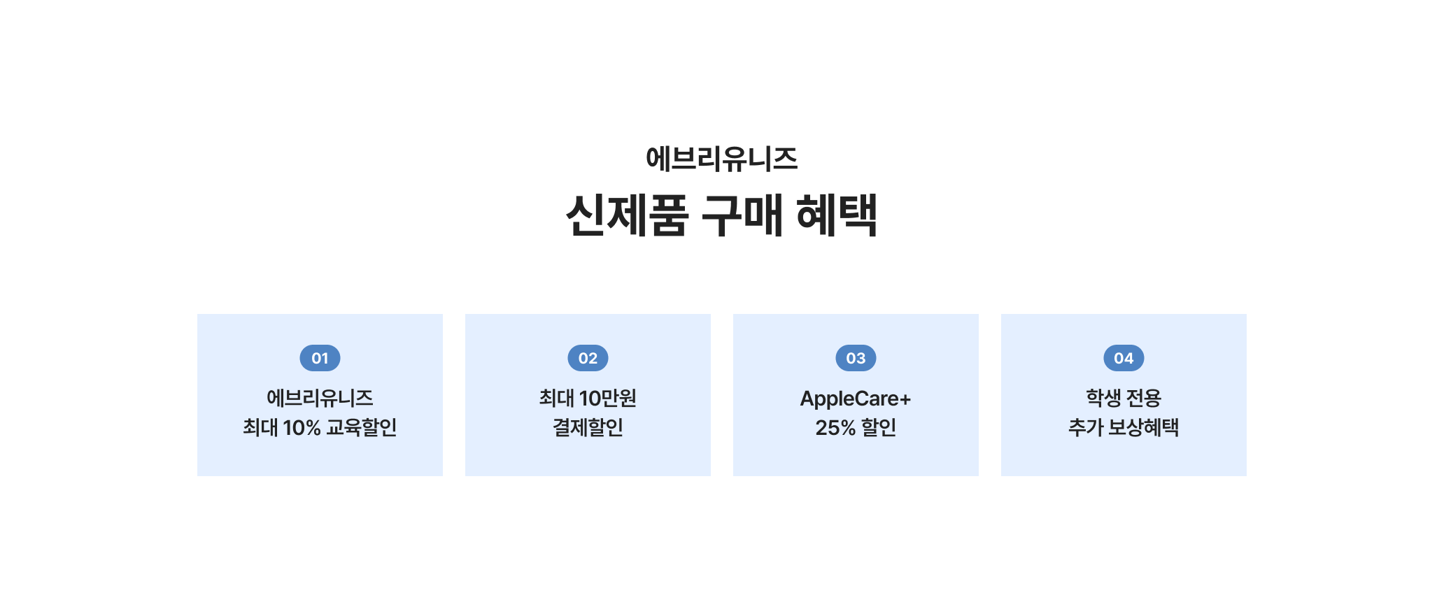 신제품 구매 혜택