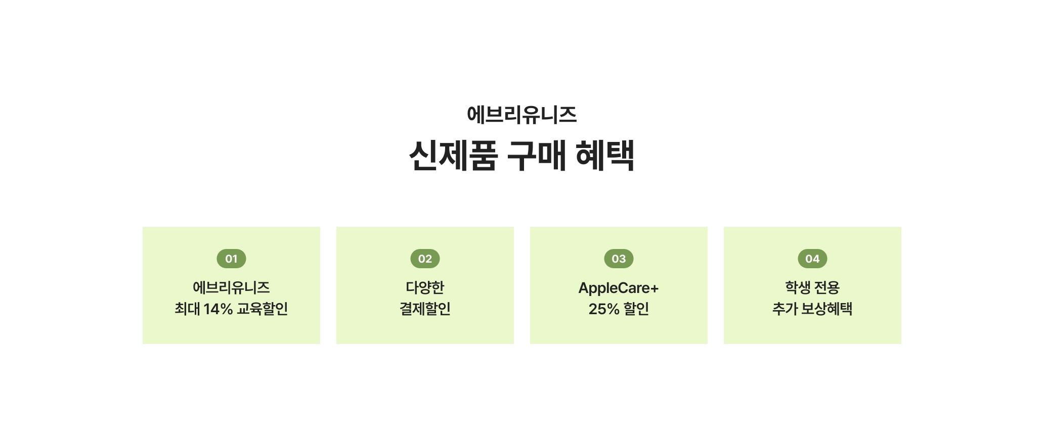 신제품 구매 혜택