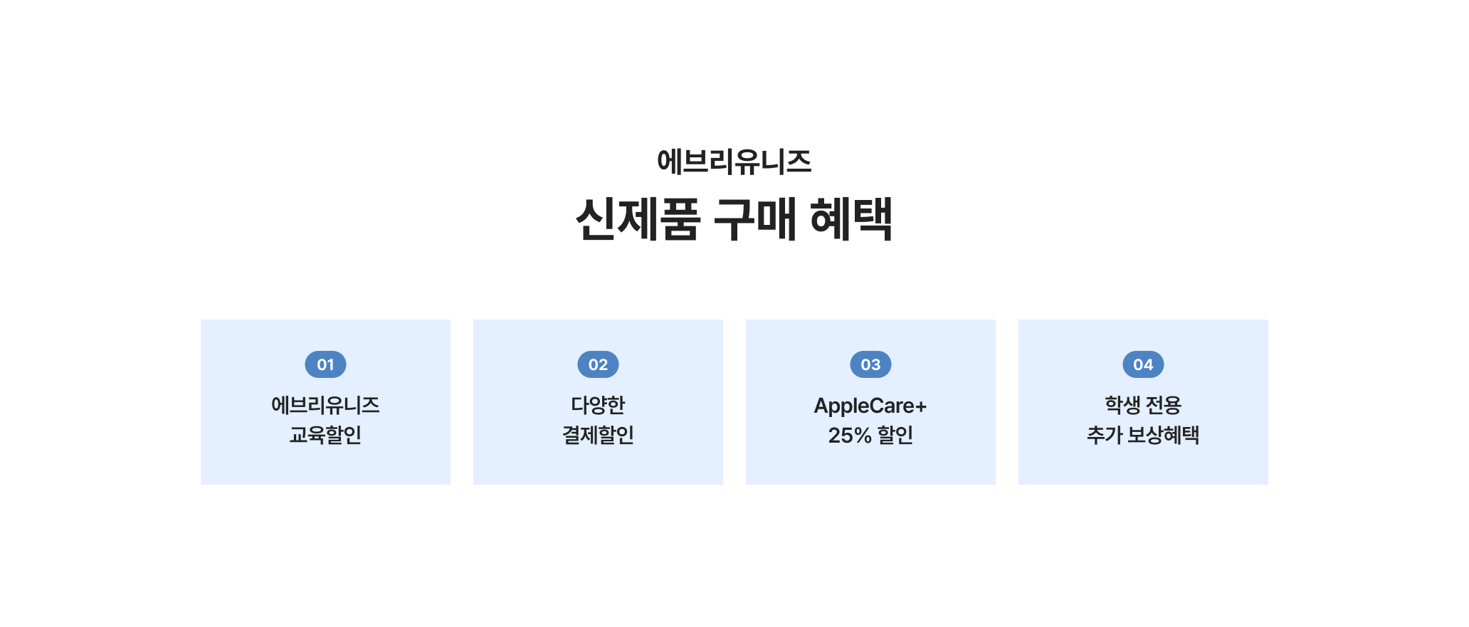 신제품 구매혜택